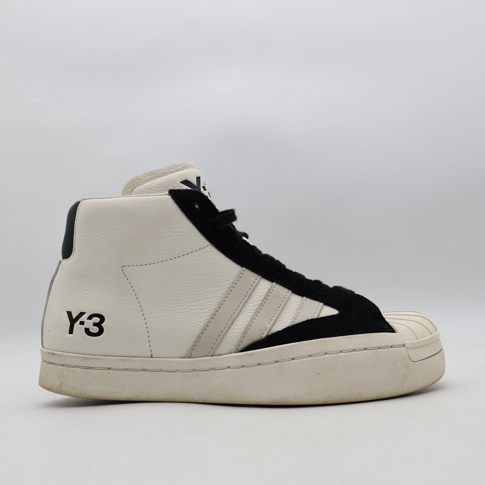 Adidas Y-3 Yohji Pro 'Cream White' Men's US Size 7.5 Sneakers H02577